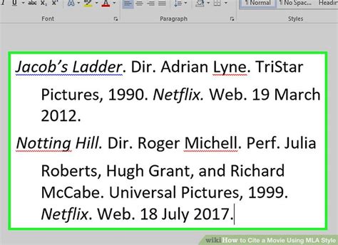How to Cite a Movie in MLA Style .